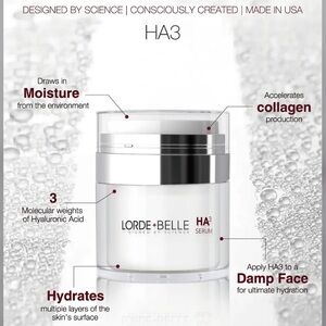 🆕 LORDE + BELLE HA3 PEPTIDE SERUM